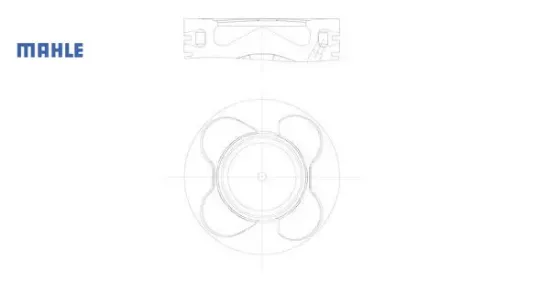 Pıston segman 84.5mm 0.50mm bmw m57 n2 e53 e60 e90 e65 e83 e70 e71 e72 mahle 11257792745/ 11257792746 resmi