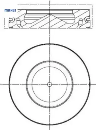 Pıston segman 0.50 84.50mm n47 d20 e82 e87 f10 f20 f22 e90 e92 e93 f30 f34 f33 f32 f36 e60 e83 e84 f mahle 11257810755/ 11258580699 resmi