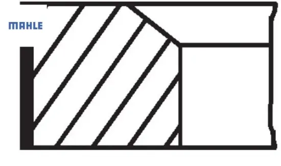 Motor segmanı std partner-berlıngo-rcz-207 208-508-cıtroen-berlıngo-c3-c4-c5 1.4-1.6 16v vtı- thp ep mahle 0640.T6/ 1607824580/ 11257566479 resmi