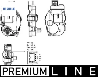 Kalorıfer ayar motoru w204 s204 c204 c218 w212 c207 a207 w221 c216 r231 c197 r197 mahle a2219066900 resmi