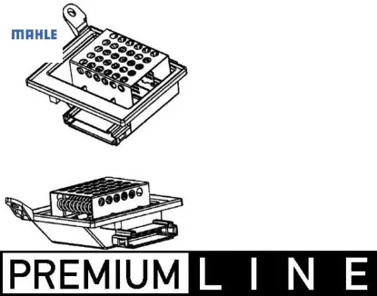 Klıma fan regulatoru vıto w639 03 mahle a0018358706 resmi