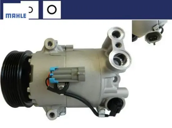 Klima kompresörü opel astra j 09>15 merıva b 10>15 1.3 cdtı 1.7 cdtı mahle 13395693/ 13271266/ 1618047/ 13250606 resmi