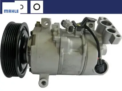 Klima kompresörü megane ııı 09 fluence 09 scenıc ııı 09 1.5dci 1.6 16v 12v 6 kanal 125mm mahle 8200939386/ 7711497392/ 8200716697 resmi