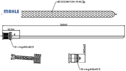 Klıma tupu w204 c218 w212 r231 x204 mahle a2048350147 resmi
