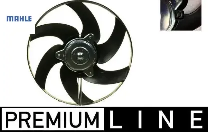 Fan motoru cıtroen berlıngo-xantıa-zx-xantıa-xsara peugeot p306-p406-partner 250w-335mm mahle 1250.F1/ 1253.64/ 1253.35 resmi