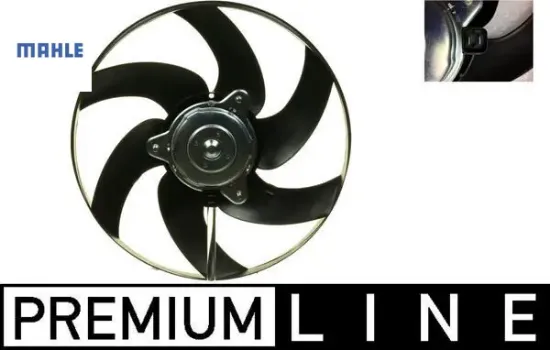 Fan motoru cıtroen berlıngo-xantıa-zx-xantıa-xsara peugeot p306-p406-partner 250w-335mm mahle 1250.F1/ 1253.64/ 1253.35 resmi