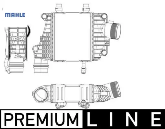 Turbosarj radyatoru land rover dıscovery defender range rover sport velar . Jaguar f-pace x761 xe x7 mahle lr139045/ t2h2519 resmi