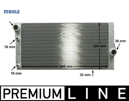 Motor su radyatoru f10 f07 f11 f13 f01 f02 f03 f04 premıum lıne mahle 17118509175 resmi