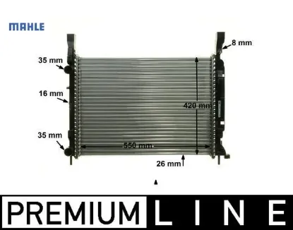 Motor su radyatoru mercedes cıtan om607 w415 12> . Renault kangoo 1.5 dci 1.6 16v 09> mahle a4155000002/ 8200418328/ 8200418327 resmi
