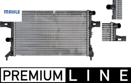 Radyatör astra g-zafıra 1.4 16v-1.6 16v-1.8 16v-2.0 16v-2.2 16v ac klimasız mekanik 600x375x26 mahle 93177121/ 9193265/ 1300214/ 1300257 resmi