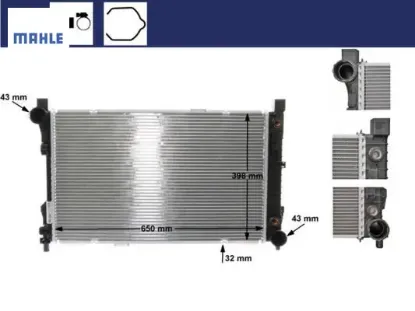 Motor su radyatoru w203 cl203 s203 c209 a209 r171 mahle a2035000303 resmi