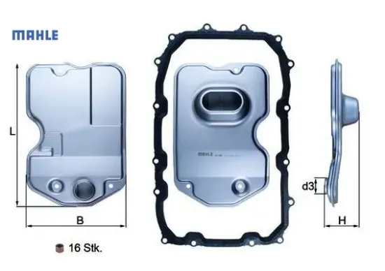 Şanzuman yağ fıltresı touareg-q7 mahle 09d325429/ 09d325435 resmi