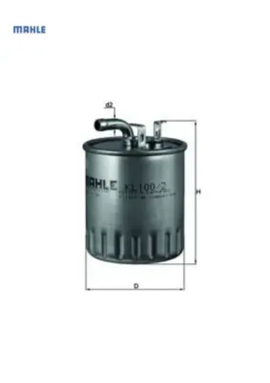 Yakıt fıltresı mercedes om668 om611 w168 w414 w638 b901 b905 mahle a6680920101 resmi