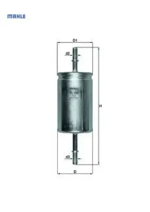 Yakıt filtresi focus 1.4 16v-1.6 16v-1.8 16v-2.0 16v-st170-rs 98-04 -cmax 1.6-1.8 04-07 -focus ıı mahle 3m519b072ch/ 8616804/ lfhh20490a resmi