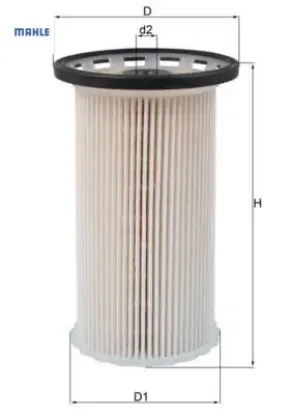 Mazot filtresi golf vıı 13 passat 14 tıguan 14 caddy ııı 11 a3 12 toledo le mahle 5q0127177/ 5q0127177b resmi