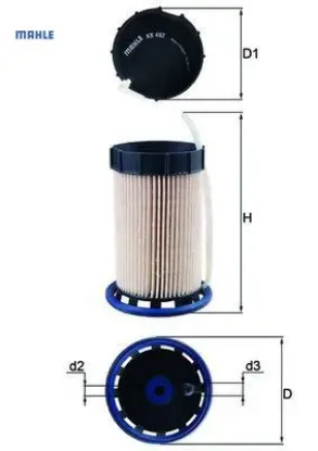 Yakıt filtresi arteon 17 golf vıı 13 jetta 15 tıguan 16 touran 16 ateca 16 kodıaq 17 octavıa 13 su a mahle 5q0127177a/ 5q0127177c/ 5q0127400j resmi