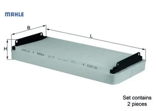 Polen fıltresı takımı w210 s210 w220 c215 mahle a2108301018 resmi