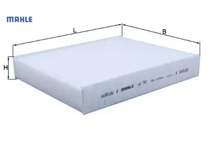 Polen fıltresı f20 f30 f22 f32 f33 f34 f36 mahle 64119237555 resmi