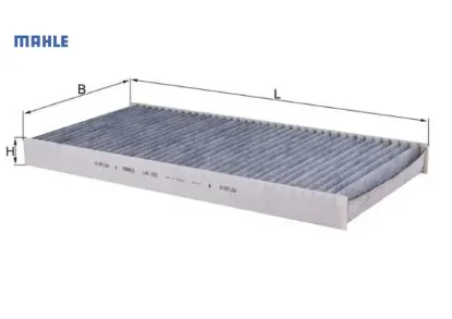 Polen fıltresı mercedes w169 w245 karbonlu mahle a1698300218 resmi