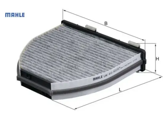 Polen fıltresı w204 w212 c218 x204 c190 c197 r231 karbonlu mahle a2128300318 resmi