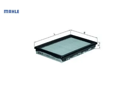 Hava fıltresı mını r50 r53 r52 mahle 13721491749 resmi