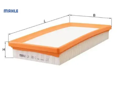 Hava fıltresı bmw n74 f01 f02 f03 f04 g11 g12 mahle 13717593250 resmi