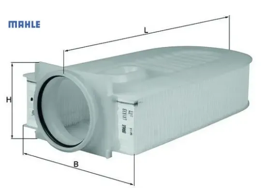 Hava fıltresı om651 w204 w212 w222 c218 x218 s204 r172 w166 x204 mahle a6510940104 resmi