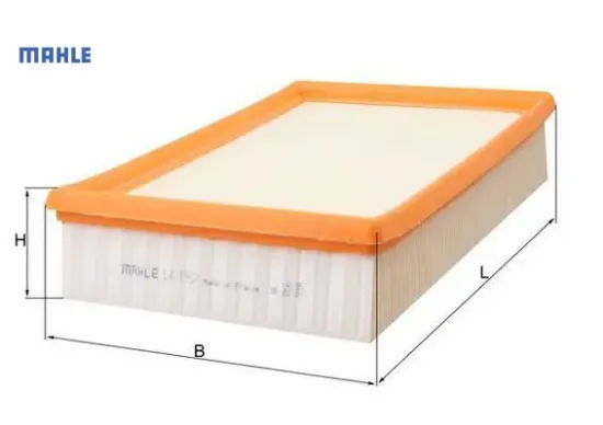 Hava fıltresı freelander 2 224dt l359 td4 06 14 mahle lr005816 resmi