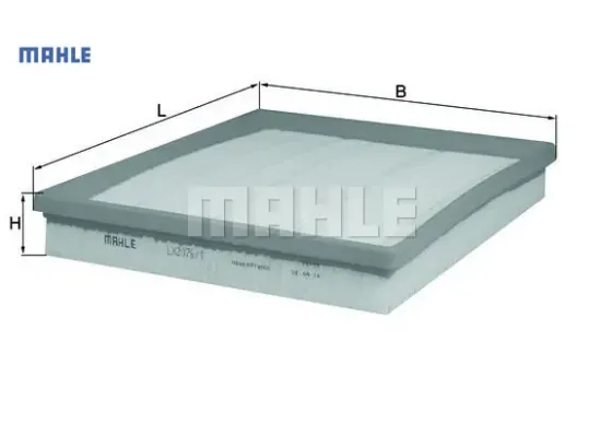 Hava fıltresı bmw n55 f20 f21 f22 f23 f87 f30 f31 f32 f33 f34 f35 f36 mahle 13717602643 resmi