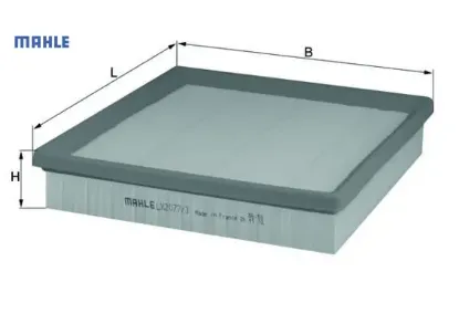 Hava fıltresı n13 n20 n26 f20 f21 f22 f23 f30 f31 f32 f33 f34 f36 mahle 13718507320 resmi