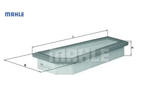 Hava fıltresı mercedes m271 evo w204 s204 c204 w212 s212 c207 r172 mahle a2710940304 resmi
