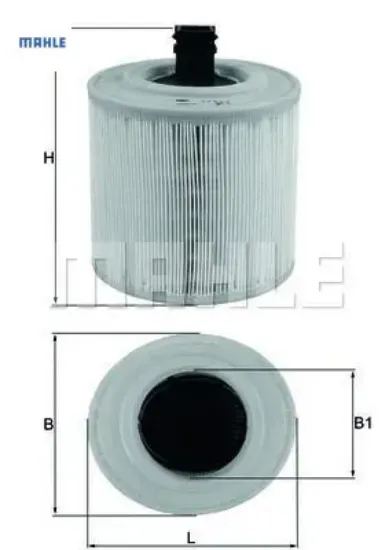 Hava filtresi opel astra k 15 22 1.0-1.4-1.6 xfl-xft-dth-dte-dtı-dtn-xnt-dtr-sht mahle 39030321/ 13489640/ 13367308 resmi