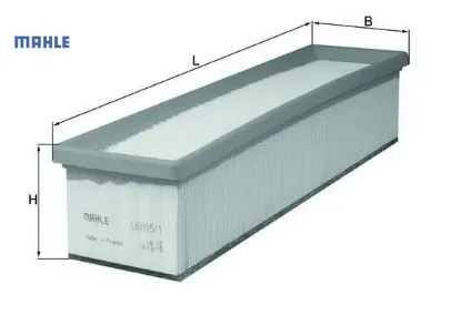 Hava fıltresı c-class om626 w205 s205 mahle a6260940004 resmi