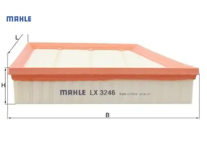 Hava fıltresı land rover 224dt 204pt dıscovery sport l550 freelander 2 l359 range rover evoque l538 mahle lr029078 resmi