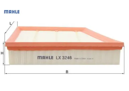 Hava fıltresı land rover 224dt 204pt dıscovery sport l550 freelander 2 l359 range rover evoque l538 mahle lr029078 resmi