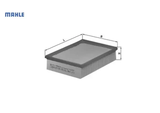 Hava fıltresı bmw m43 m50 m52 m54 e36 e46 e39 e38 e85 mahle 13721730449 resmi