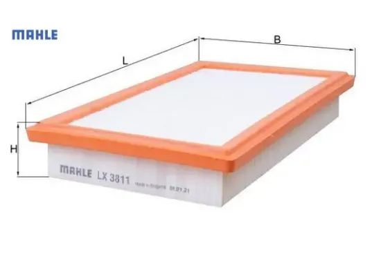 Hava fıltresı m274 w205 s205 c205 w213 r172 mahle a2740940104 resmi