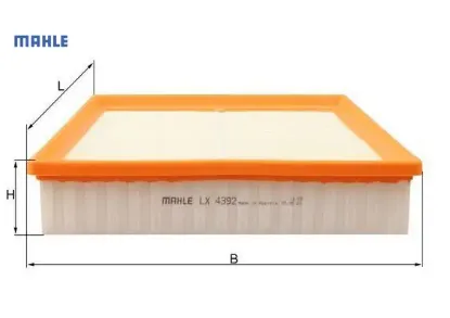 Hava fıltresı range evoque l551 l538 dıscovery sport l550 15 . Jaguar e-pace x540 17 mahle lr071942/ t2h8107 resmi