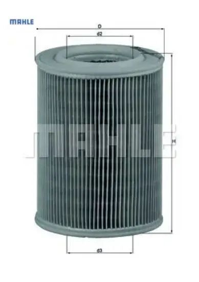 Hava filtre alfa croma mahle 71736155 resmi