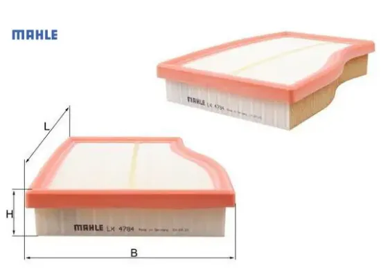 Hava fıltresı mercedes m282 w177 w247 c118 x118 h247 mahle a2820940004 resmi