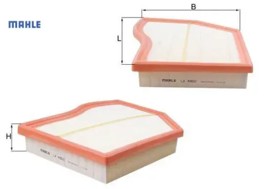 Hava fıltresı mercedes om654 w177 v177 w247 c118 x118 h247 x247 mahle a6540940204 resmi