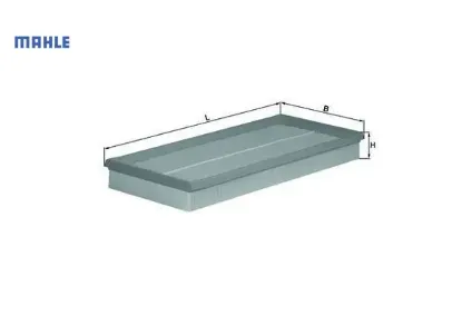 Hava fıltresı m41 e36 95 00 mahle 13712245401 resmi