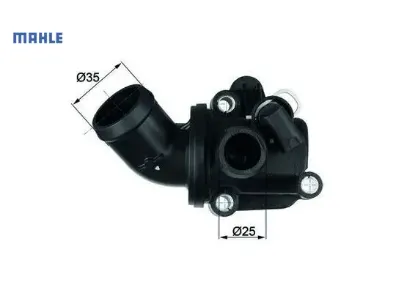 Termostat 80 c m266 w169 w245 mahle a2662030675 resmi