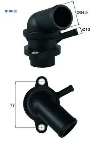 Termostat 88 c chevrolet kalos 1.4 lacettı 1.4 16v lova-nubıra estate-rezzo-vıvant 1.6 mahle 96460002 resmi