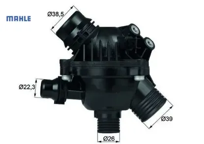 Termostat e60 e81 e87 e82 e88 e90 e91 e92 e93 n52 n53 mahle 11537544788 11537536655 11537549476 resmi