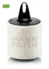 Hava fıltresı n43 n45 e81 e87 e90 e91 e92 mann-fılter 13717524412 resmi