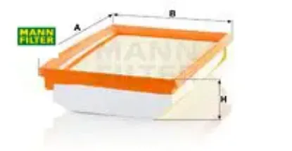 Hava fıltresı fıat egea 16> 1.3d mtj 1.4 1.6d mtj 1.6 mann-fılter 52027683/ 52069663/ 52104722 resmi
