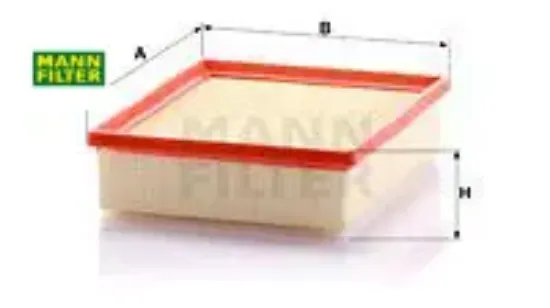 Hava filtresi renault trafıc ııı 15> opel vıvaro b 15> 1.6 dci r9m mann-fılter 165460835r/ 165461783r/ 93451662 resmi