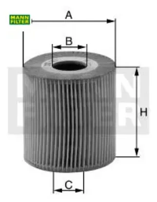 Yag fıltresı m112 m113 m272 m273 w203 cl203 c219 w211 w220 w221 w163 mann-fılter a0001802609 resmi