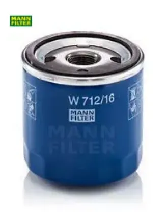 Yağ filtresi fıat panda ıı 169a 1.1 54hp 09/03- mann-fılter 46808398/ 60612882/ 606128821 resmi